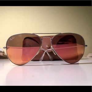 Ray Ban Aviator Flash Lenses